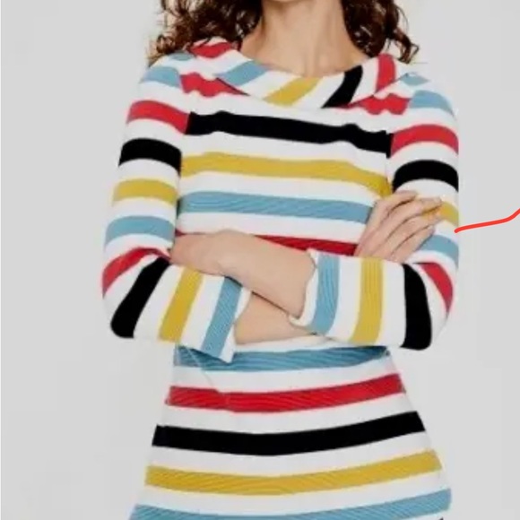 Boden Multicolor Striped Blouse - Picture 4 of 14